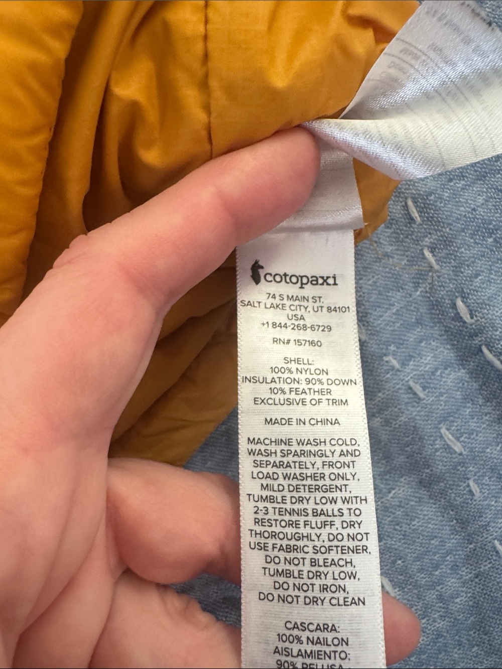 Cotopaxi Fuego Down Vest Women’s Small - Picture 11 of 13